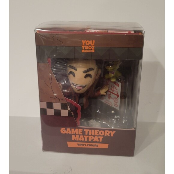 Youtooz: Game Theory MatPat #524 Vinyl Figure NEW IN BOX w/ PROTECTOR